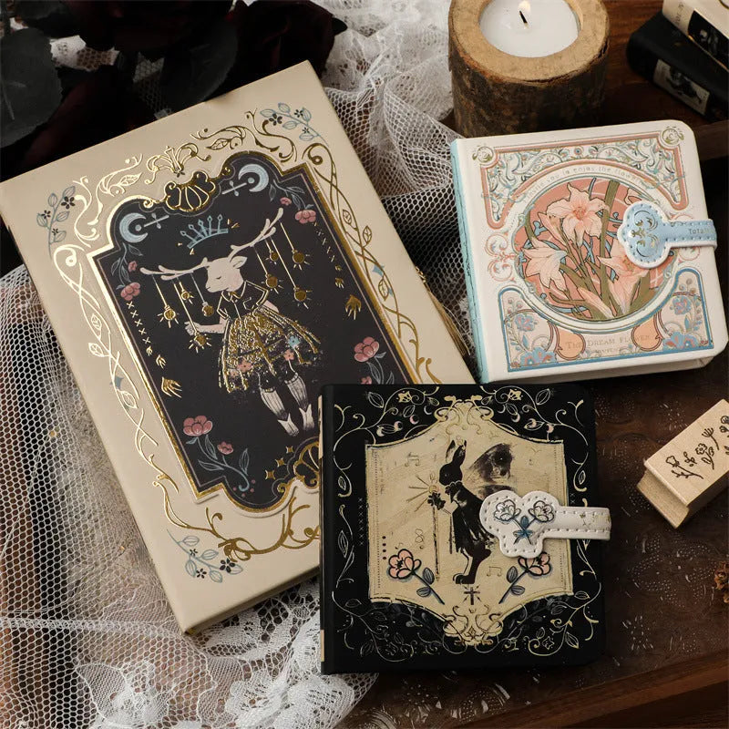 THALO Gothic retro style A5 notebook with choice of three artistic cover designs.