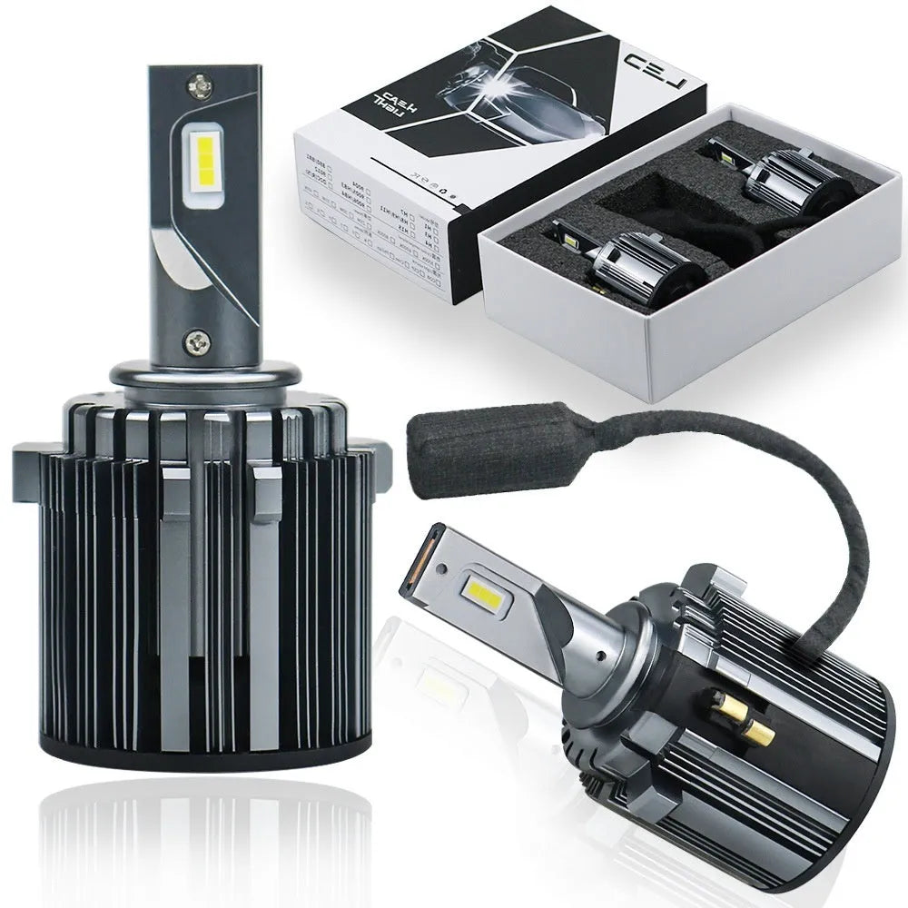 Golf 7 LED headlight replacement bulb with aviation aluminium alloy construction