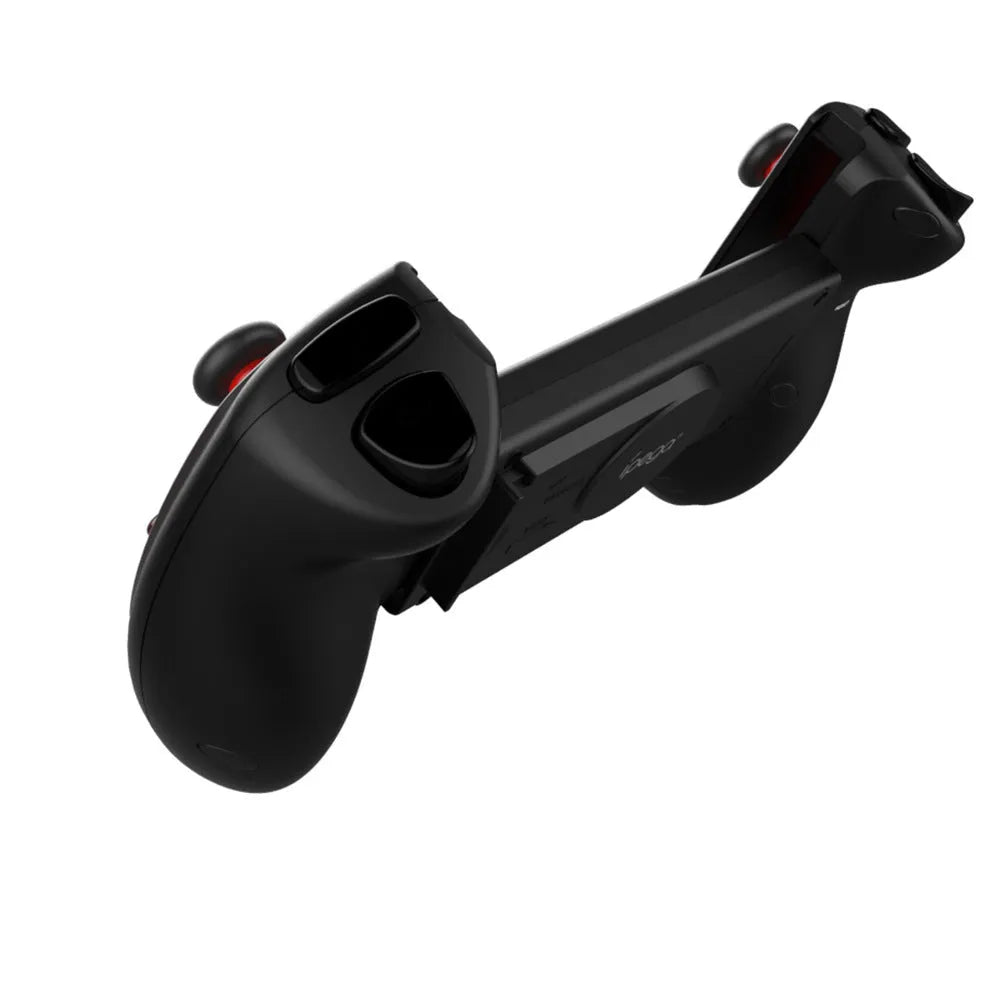Red telescopic gamepad controller with USB cable for Android iOS PC gaming