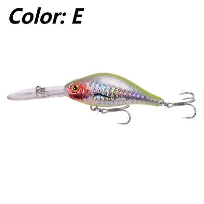 Floating Rock Little Fat Man 10.5cm deep diving fishing lure in multiple colours