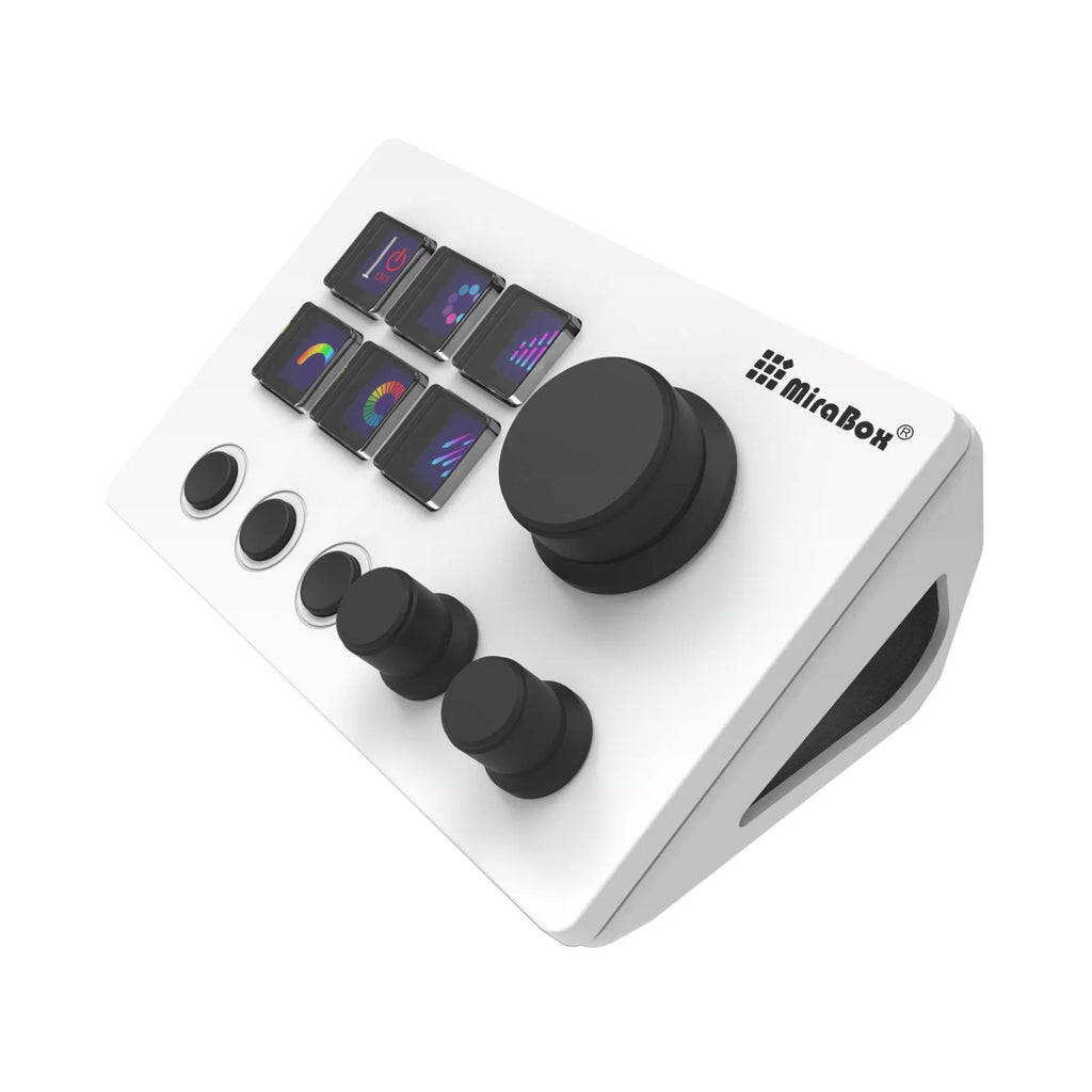 Visual Keyboard N3 universal silicone keypad in black and white with 2m cable and mounting bracket