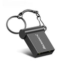 Metal speed car design USB flash drive on necklace chain in black colour