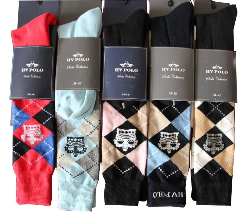 Unisex equestrian polo socks high tube cotton blend for rider leg protection