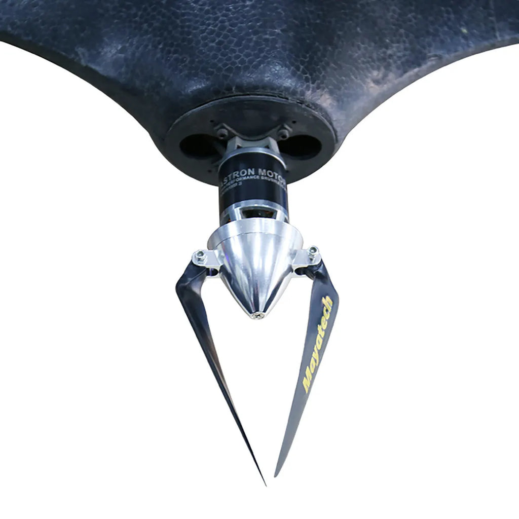 Black PE plastic folding glider paddle showing quick disassembly mechanism
