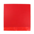 Small particle table tennis rubber sheet in black and red colours for racket resurfacing
