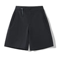 Men's quick-drying sports shorts in Army Green colour with four-sided elastic design