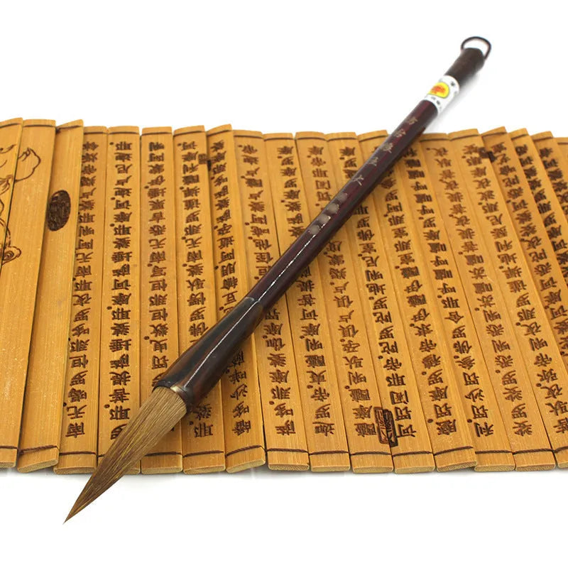 Wolf Hao traditional Chinese writing brush set with three brush sizes for painting