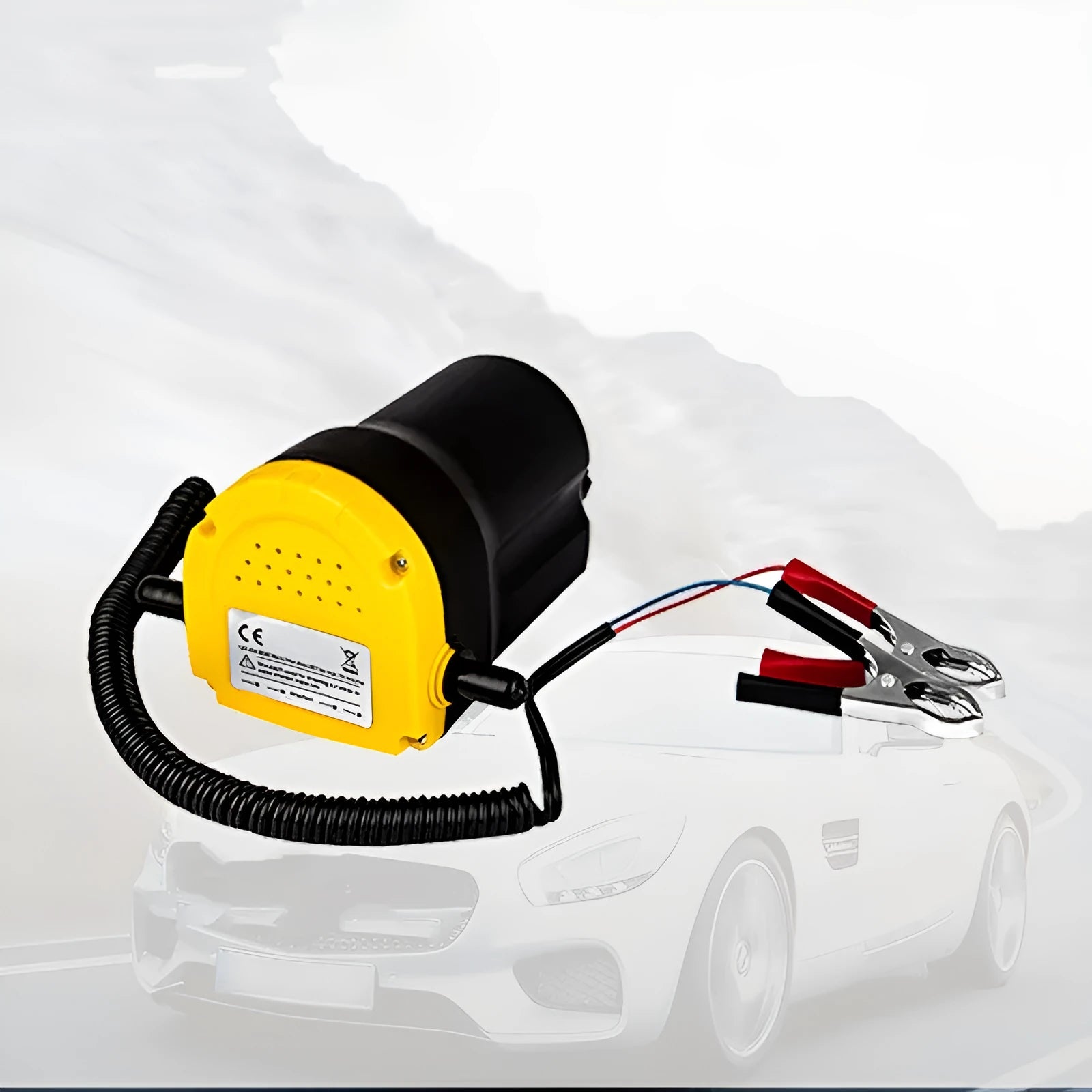 12V electric self-priming oil gear pump with engineering plastic body