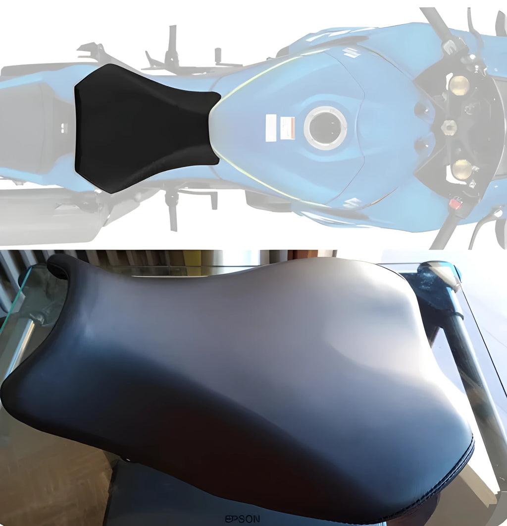 PU leather seat cover bag for Suzuki GSXR1000 motorcycle front and rear seats