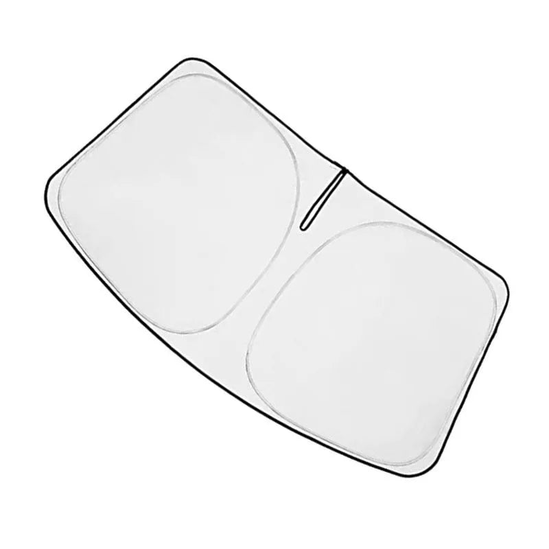 Silver aluminised car windshield sunshade for NOAH XOVY 90 series vehicles