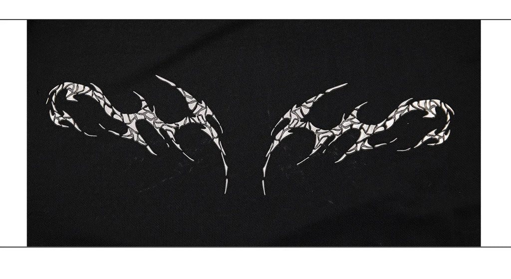 Slim fit long sleeve mesh shirt in black on a hanger, showing its lightweight texture and modern cut.