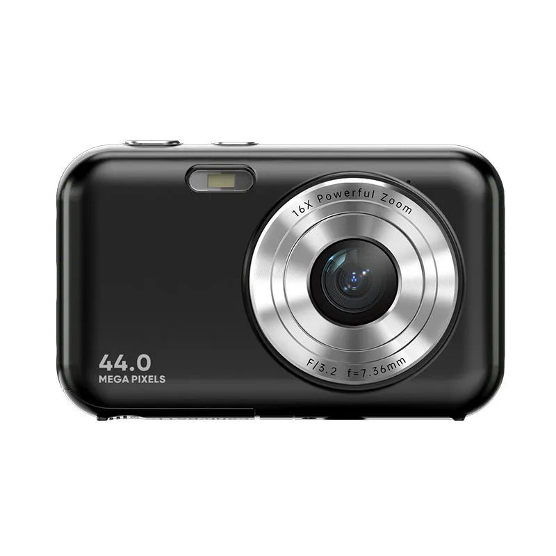 Children's digital camera in four colour options with 2.4-inch screen and 44 megapixel photography capability