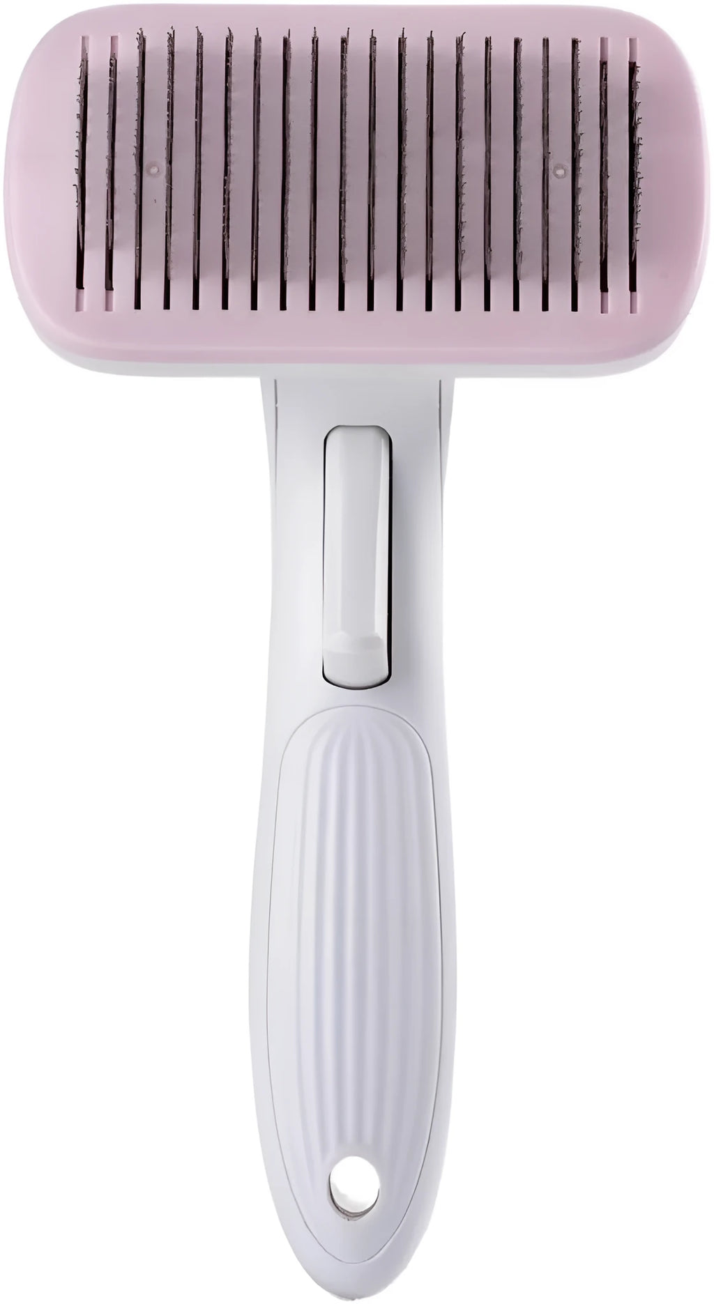 Automatic pet hair removal comb for dogs and cats in blue colour