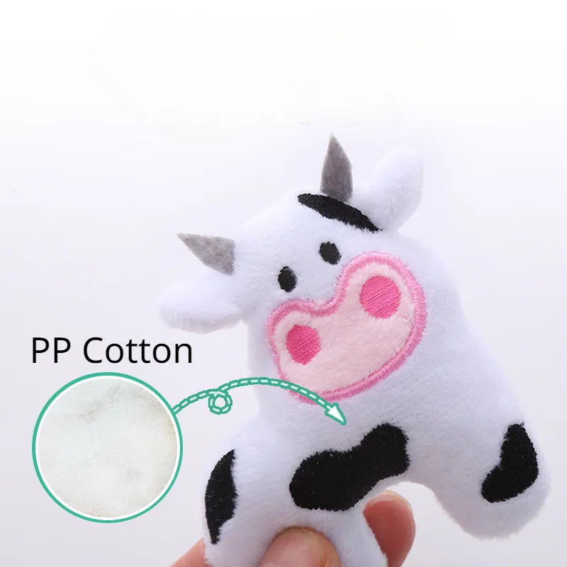 Plush cat toy shaped like a blue parrot with a hidden catnip pocket for interactive play.