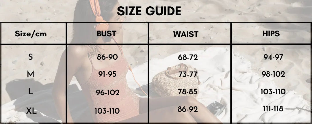 Women's solid colour one-piece swimsuit with gold buttons and matching skirt in black, blue, brown, or pink options