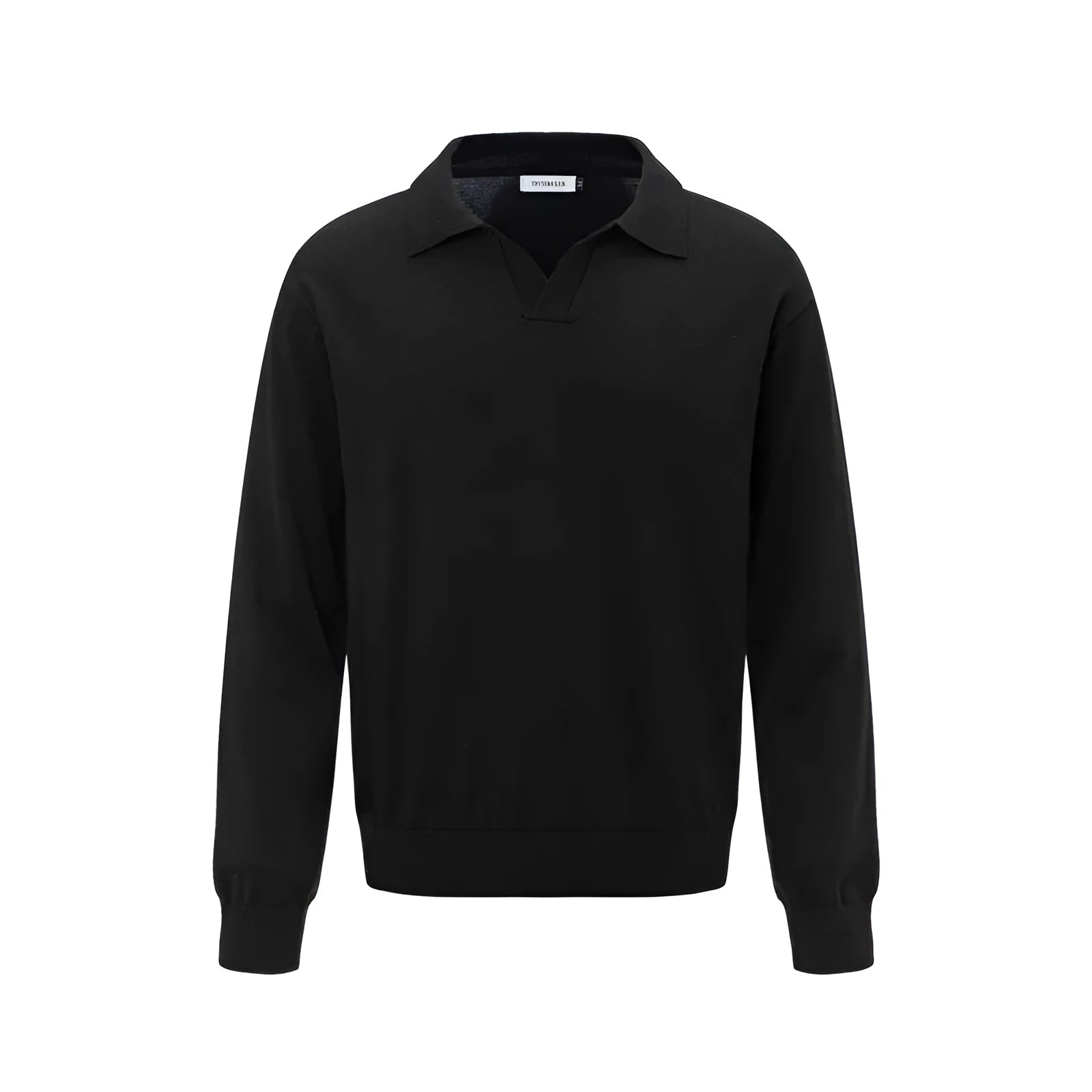 Loose pullover sweater in acrylic blend fabric available in beige, black, and dark grey colours