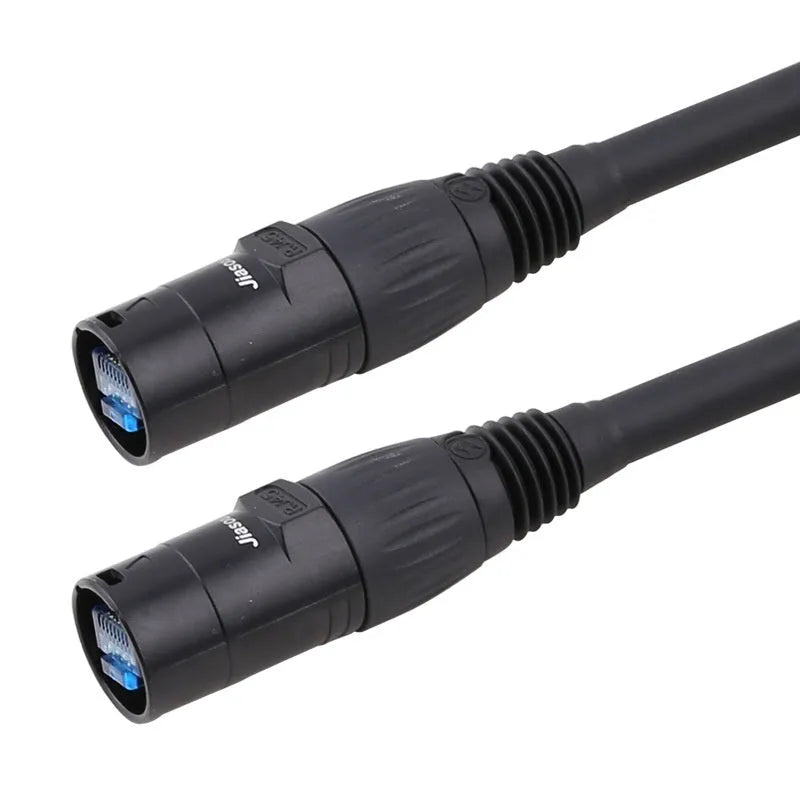 RJ45 CAT6 network extension converter cable with moulded plugs, available in multiple lengths