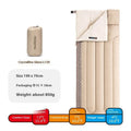Portable outdoor camping sleeping bag for adults with storage bag