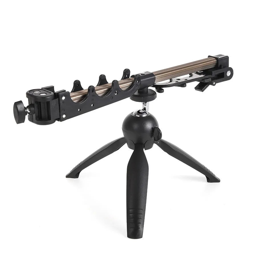 Aluminium alloy ice fishing rod holder bracket with tripod legs