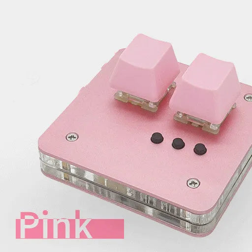 Mini USB wired keyboard in choice of colours with multimedia keys for audio control.