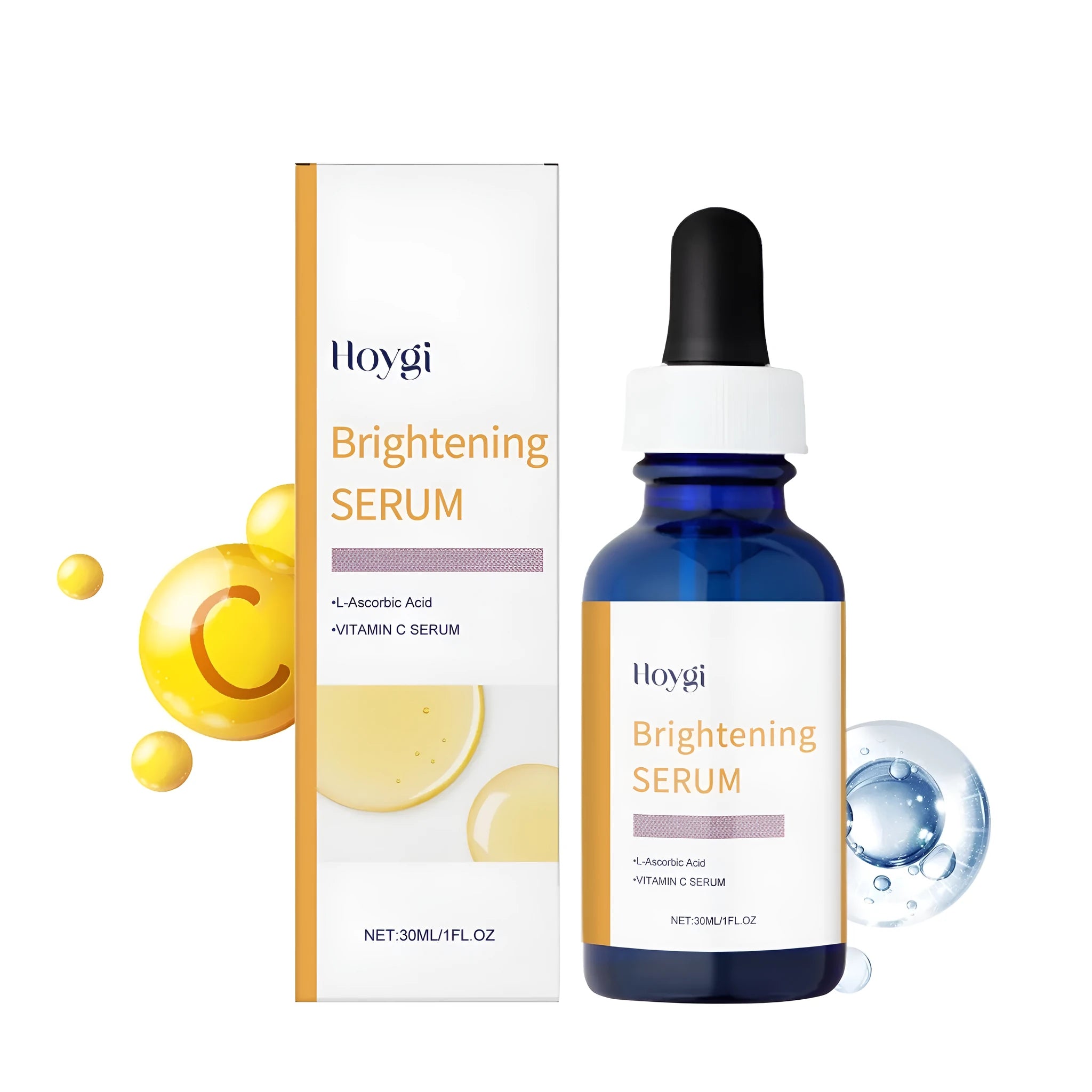 30ml bottle of Vitamin C Solution facial serum with dropper