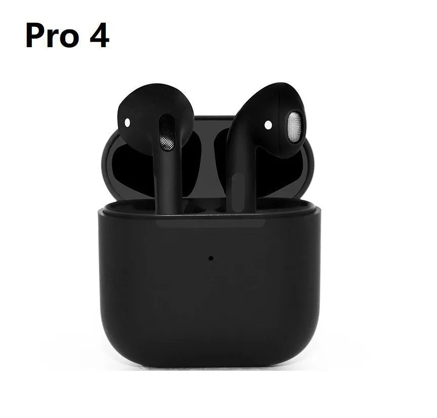 Pro4 Wireless Bluetooth Sports Headset in Black or White colour with in-ear design.