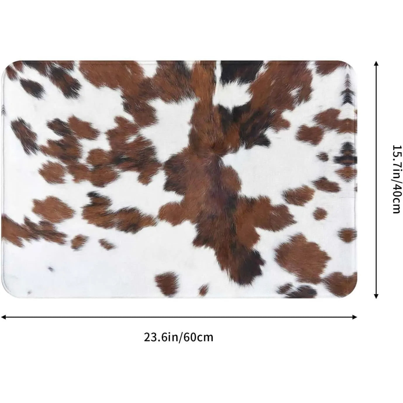 Personalised flannel floor mat in a square shape with a choice of coastal or animal prints.