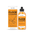 100ml lemon floor cleaner in clear bottle with yellow label, water-based formula for hard floors