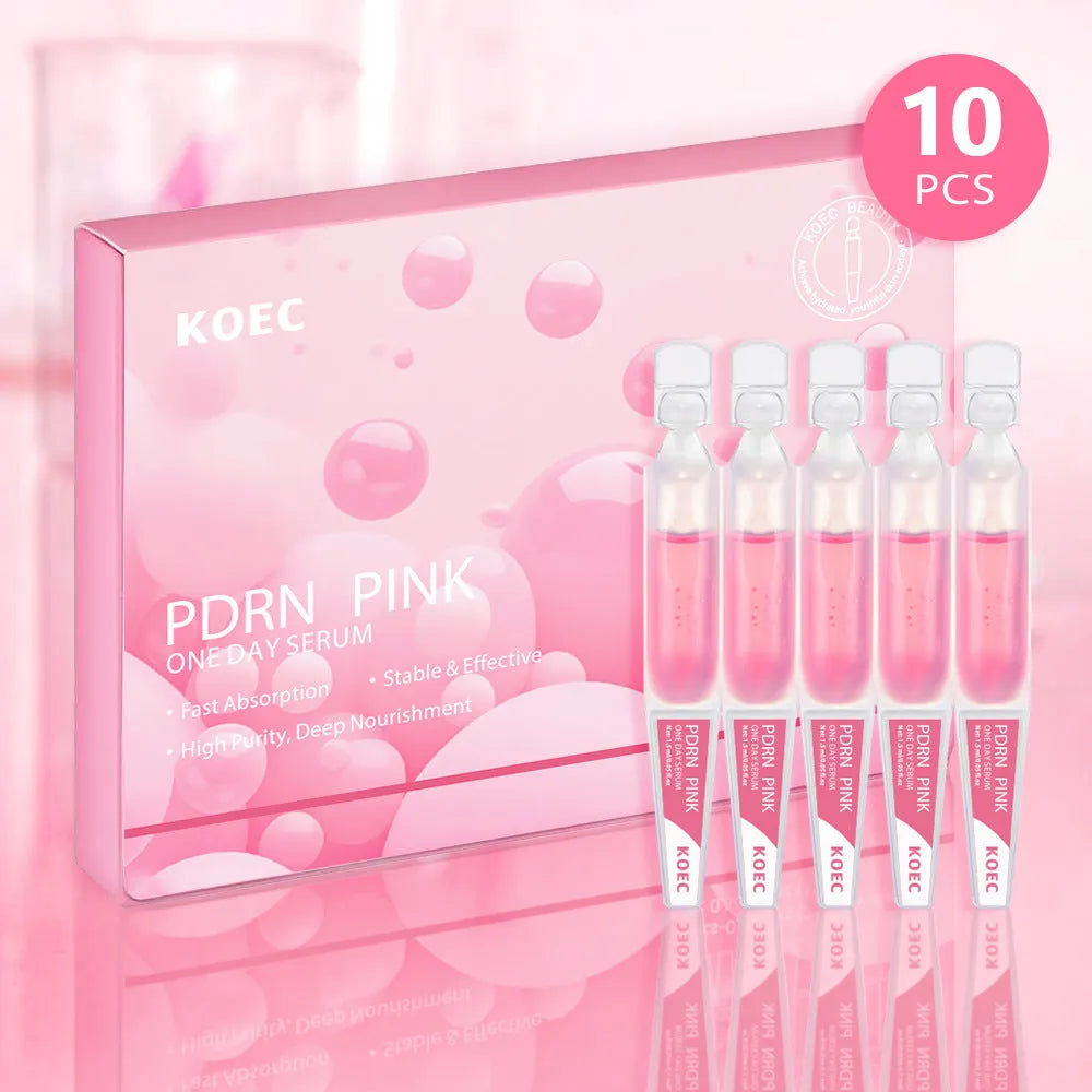 KOEC powder polypeptide disposable sheet masks 10 pack with latex material and essence