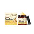 60g jar of tallow moisturising cream with honey and beeswax ingredients