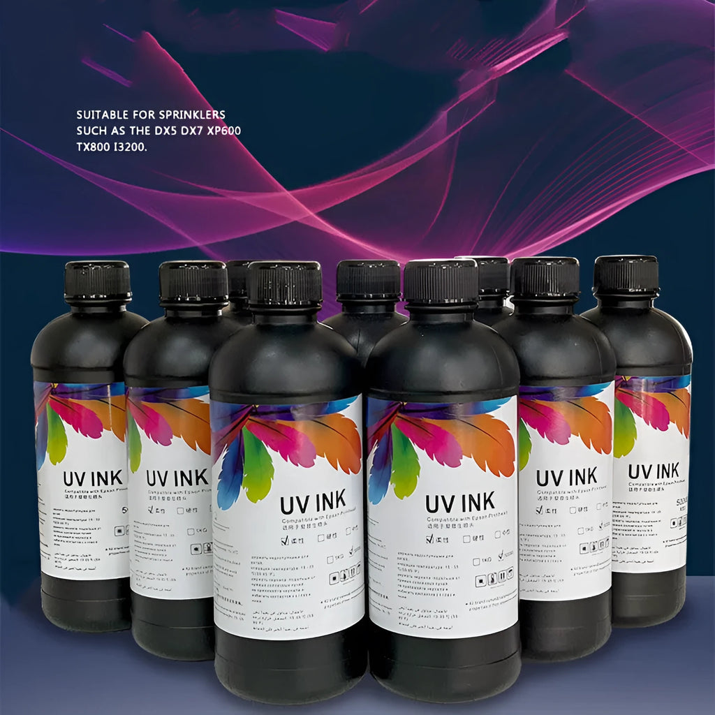 500ml Epson UV printer ink bottle for XP600 TX800 and F-series printers