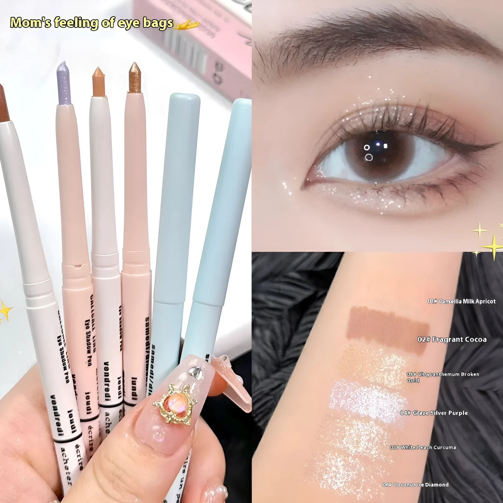 INS style 2-in-1 waterproof eyeliner and eye shadow pen in multiple colour options.