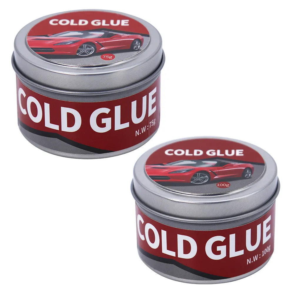 Special cold glue tube for automotive dent and depression repair