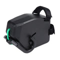 Black plastic bike trailer rope for connecting children's trailers to adult bicycles