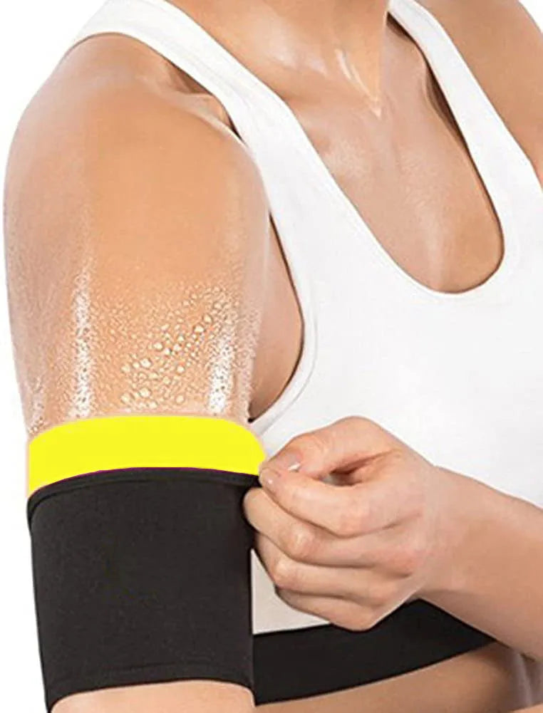 Sports arm band sweatband for fitness activities in multiple colour and size options