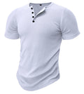 Men's slim-fitting muscle short-sleeved sports t-shirt on a hanger, shown in army green colour.