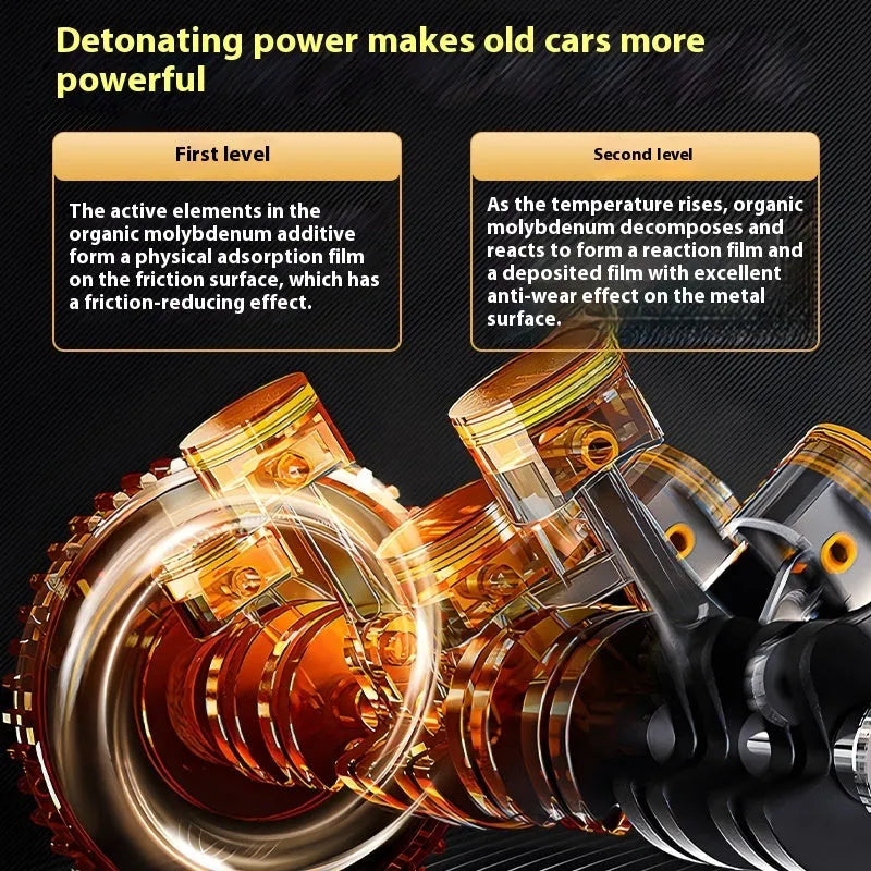 White packaged 60ml engine oil additive anti-wear protective agent for automotive engines