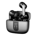 Jerry X08 wireless Bluetooth earbuds with charging case in black grey or white colour