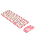 Wireless keyboard and mouse set with 96 keys and DPI switching mouse in multiple colour options