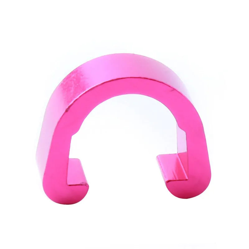 Aluminium alloy C-shaped buckle in multiple colours, 10.2mm wide.