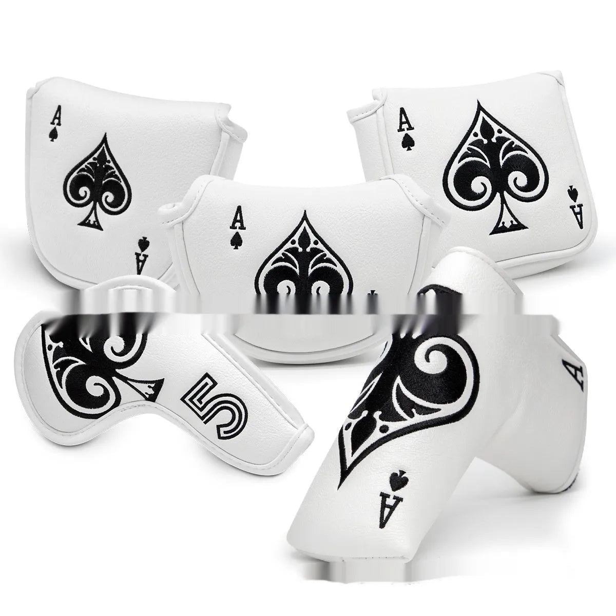 A single PU golf putter sleeve, a protective cover for a golf club.