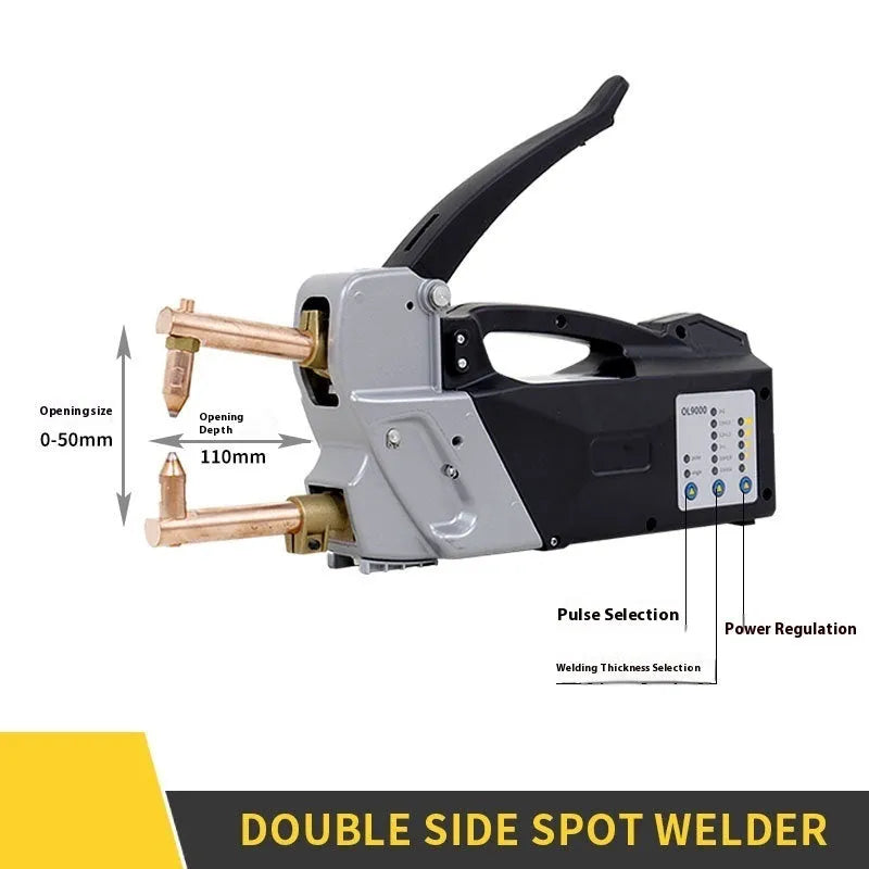 OL8000 manual spot welding machine with double-sided electrodes and welding heads
