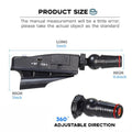 Black golf push rod laser aiming instrument laser sight accessory for putting alignment