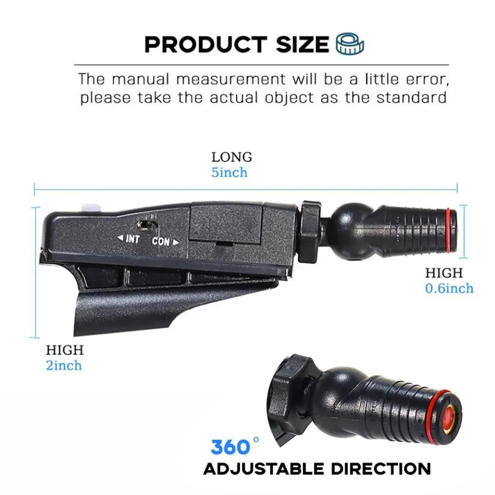 Black golf push rod laser aiming instrument laser sight accessory for putting alignment