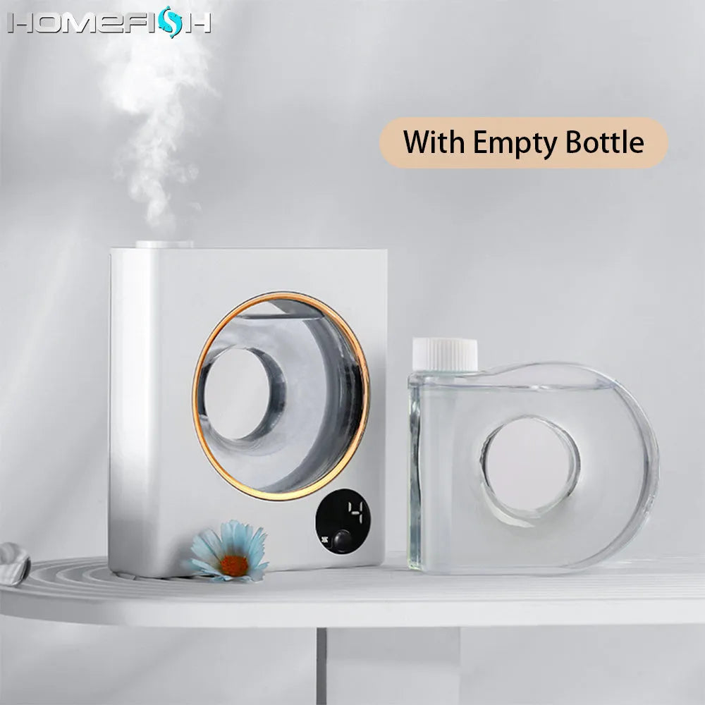 Small white wall-mounted automatic aromatherapy diffuser unit