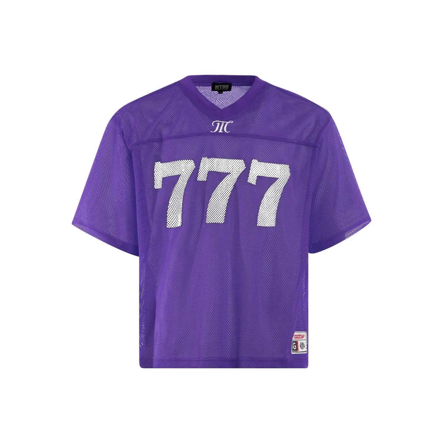 Retro loose summer t-shirt in polyester fabric showing loose street style design