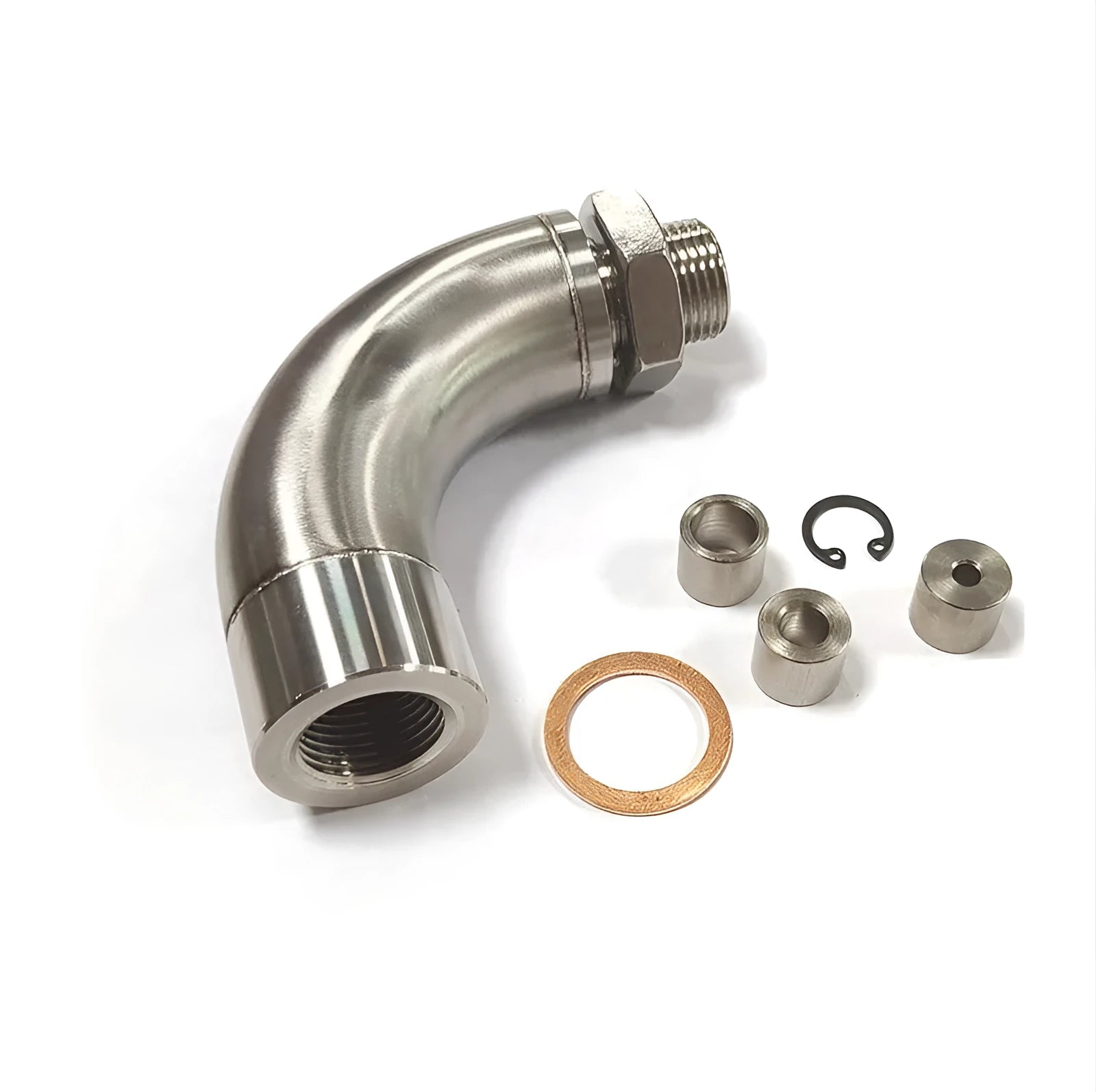 Car M18x1.5 temperature sensor adapter and flow cross-over valve fitting
