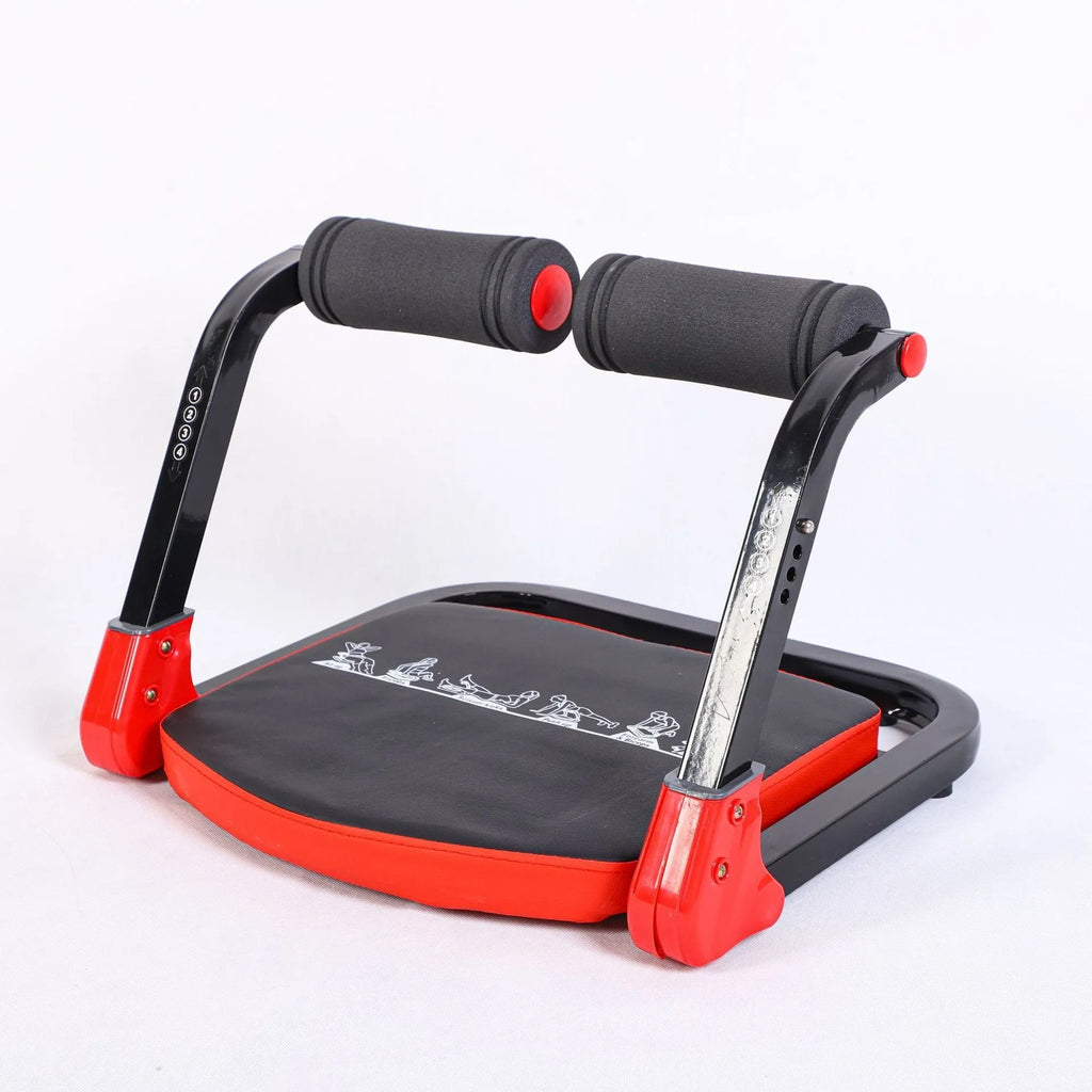 Mini multifunctional abdominal device in sky blue colour for home fitness workouts