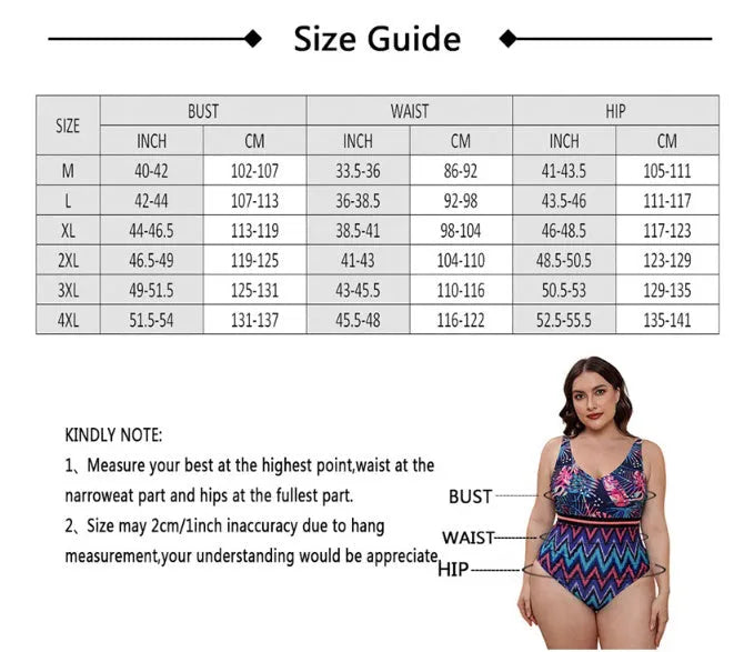 Blue printed stripe women's one-piece swimsuit with spaghetti straps on a mannequin.
