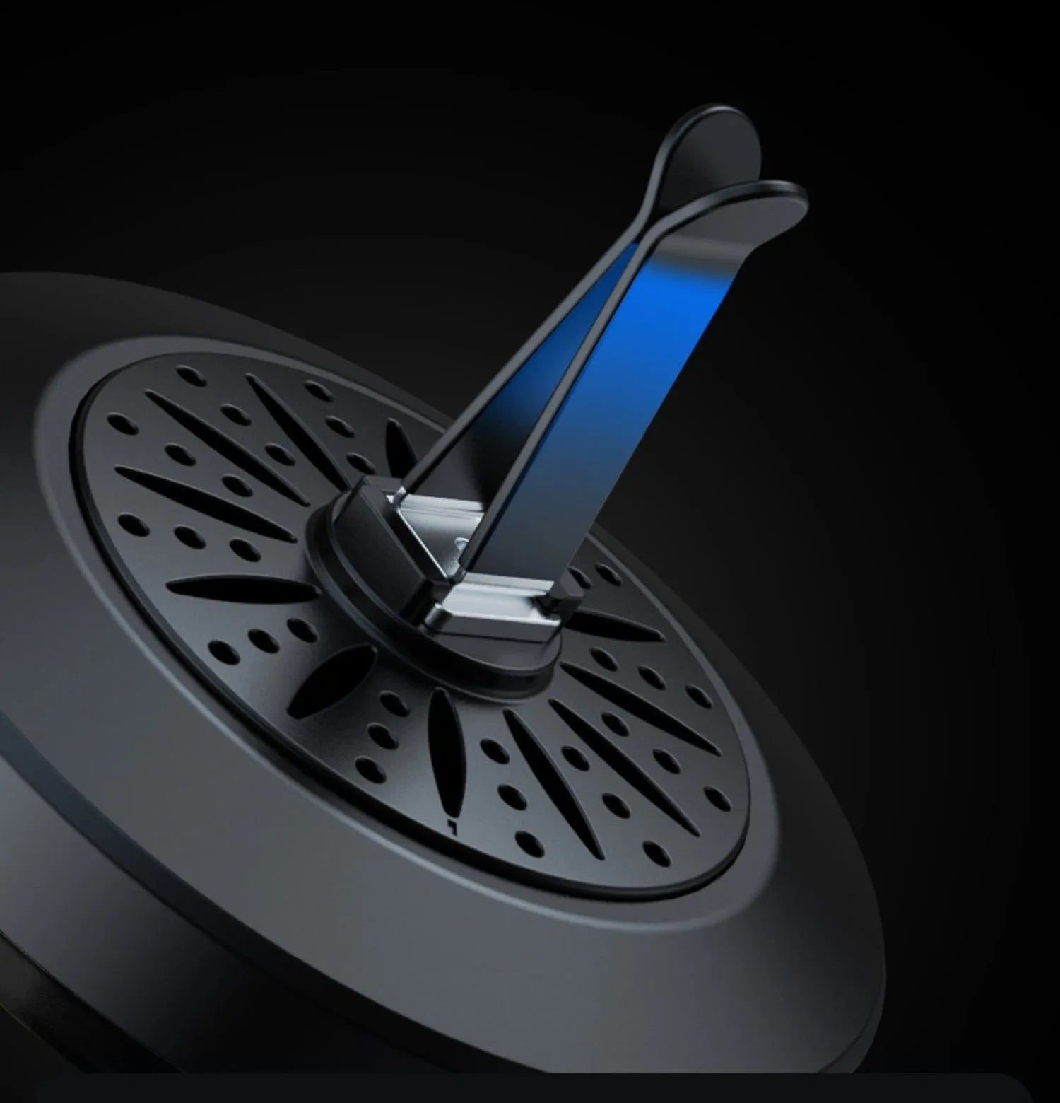 3D pickup effect RGB car atmosphere light mounted in car air vent with voice control and aromatherapy